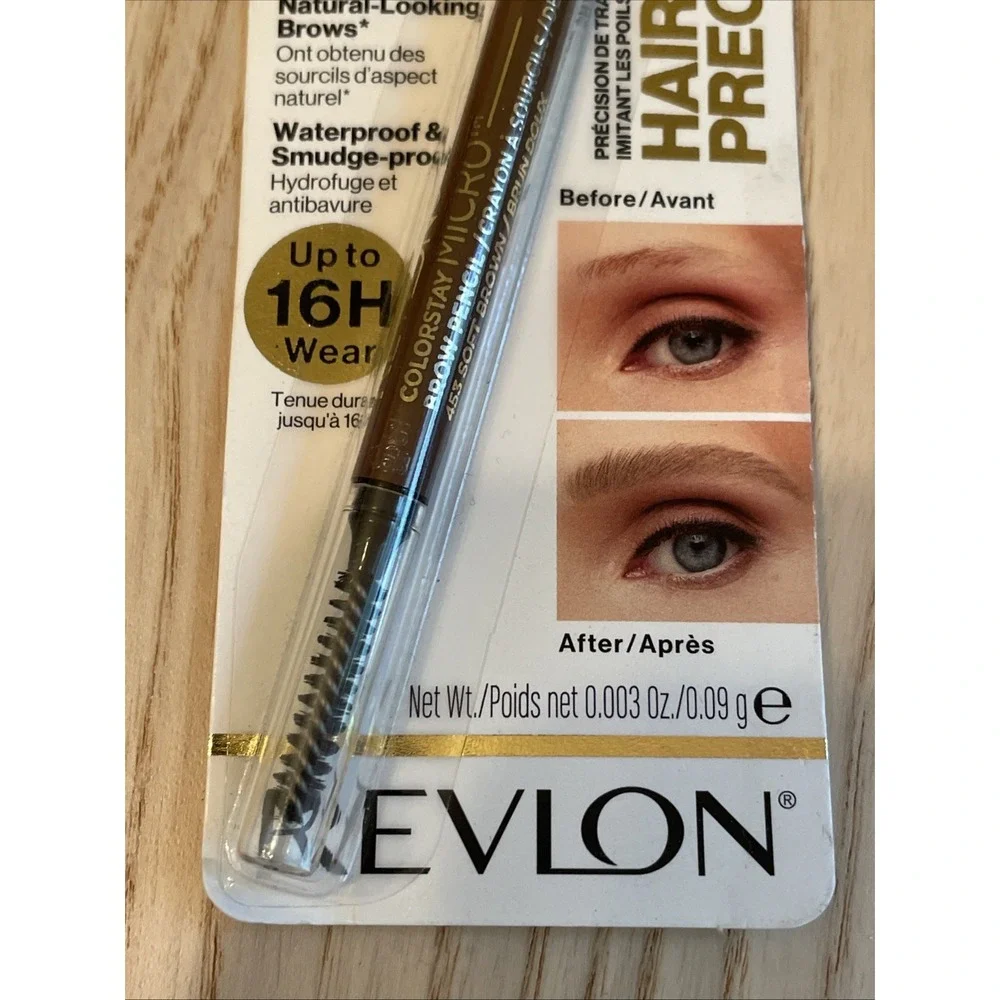 Revlon Colorstay Micro Brown Pencil 453 Soft Brown‎